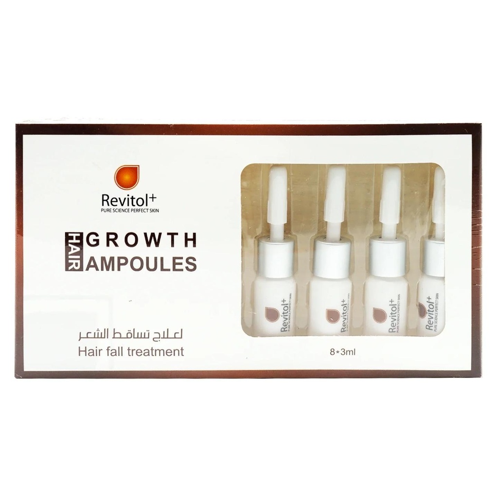 [1210079] ريفيتول كيراتين فورت أمبولات تساقط الشعر 8*3 مل