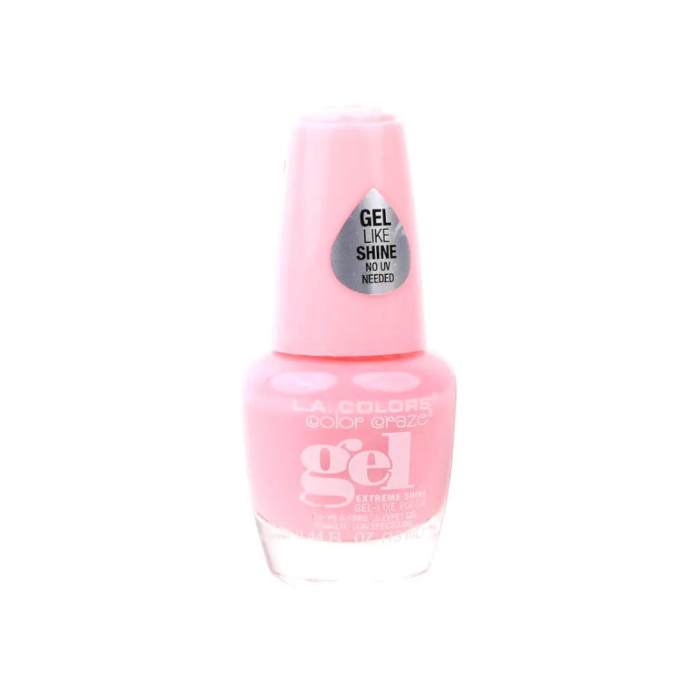 [1226514] L.A. Colors Pink Please Gel Nail Polish Collection Pink Glaze