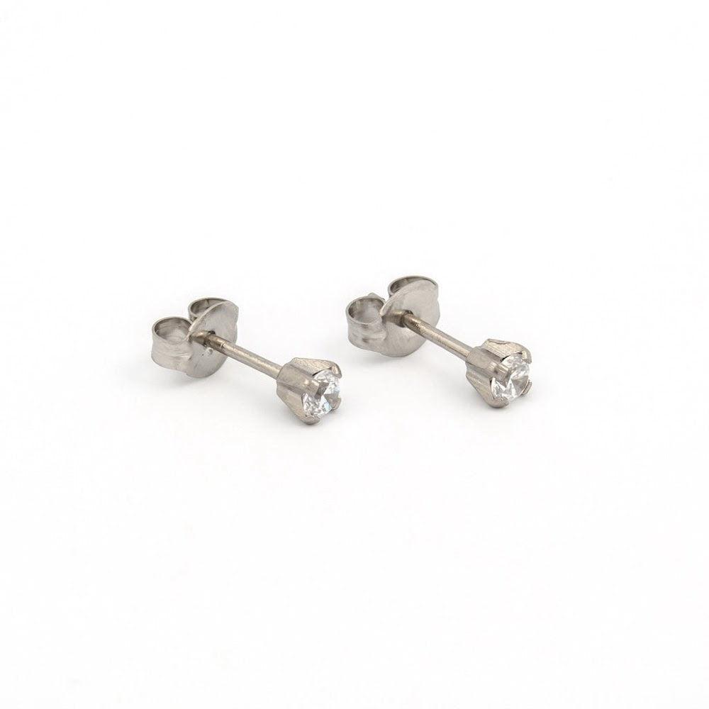 [8343] Studex Ss 3Mm Cz Tiffany Tt-741W