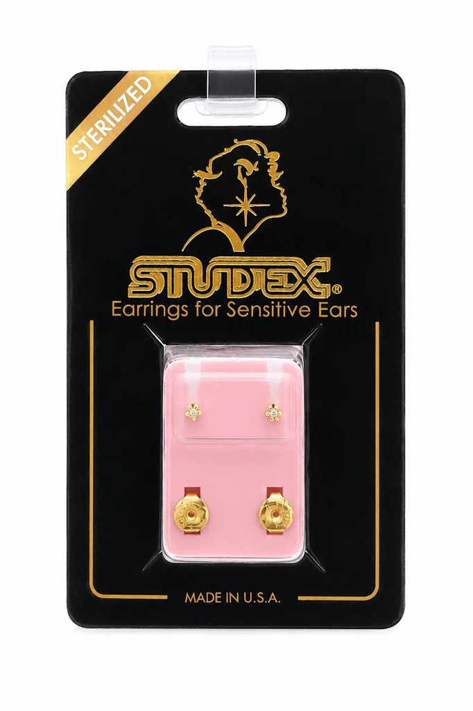 [8315] Studex Mini Tiffany April Crystal G/P Pr-M104Y-Stx
