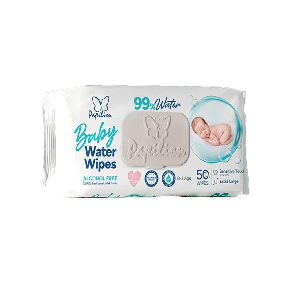 [2600000] Papilion Baby Water Wipe 99% Water 50 Pcs