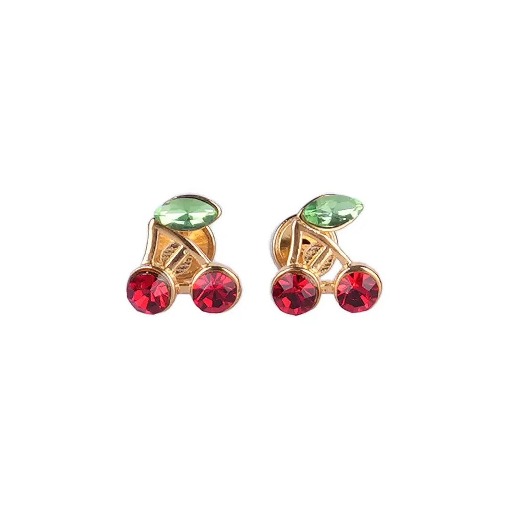 [1211559] Lustrous Real Silver Red Cherry 1 (7Mm) 119