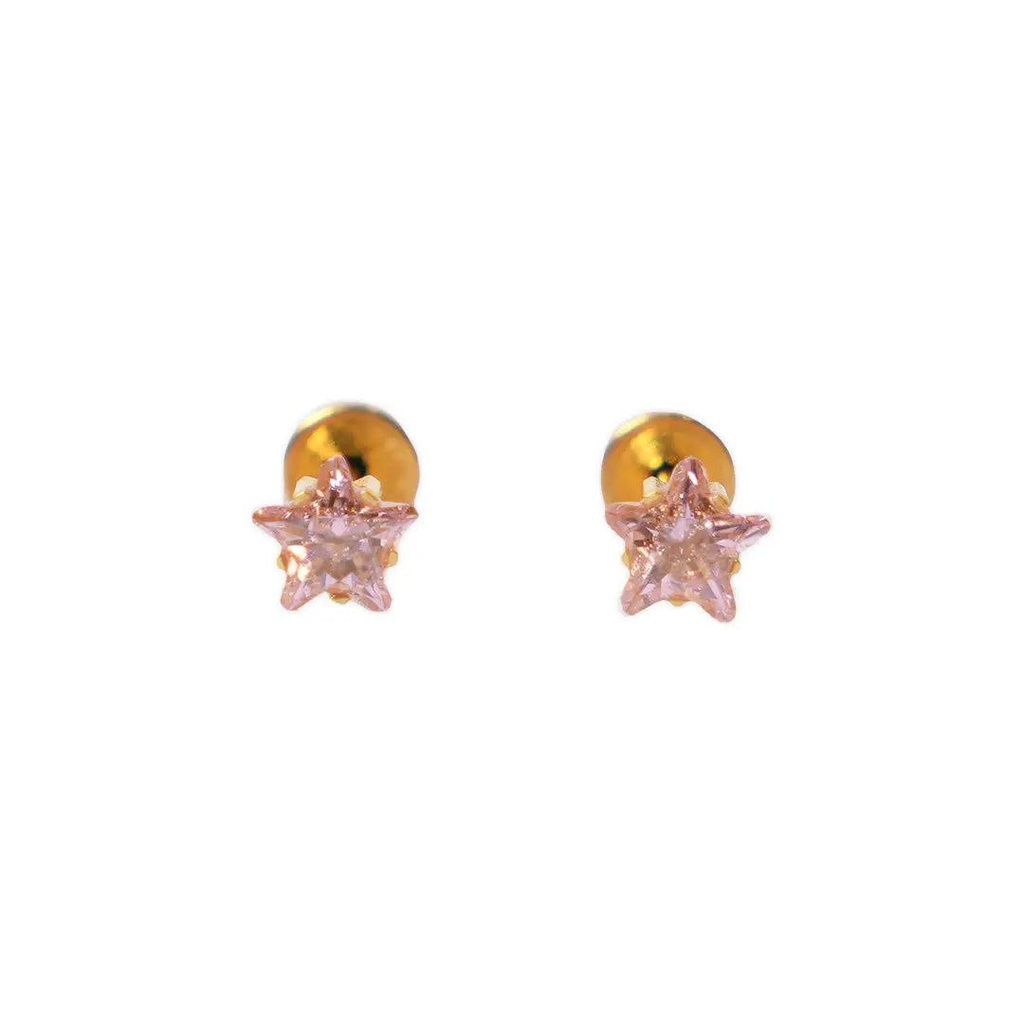 [2600010] Lustrous G/P 5 Mm Cz Pink Code 192