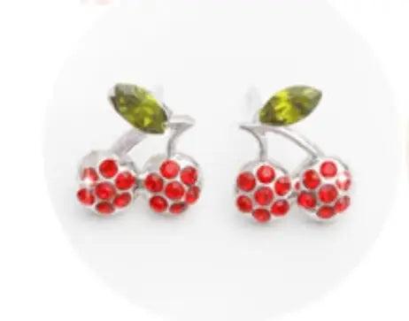 [1211600] Lustrous 18K Gold Plated Red Cherry 2 (161) 161