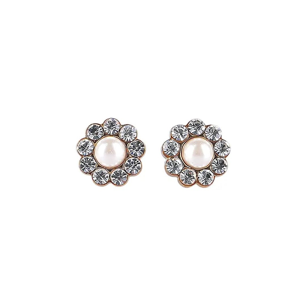 [1211544] Lustrous 18K Gold Plated Pearl Ring (8Mm) 102