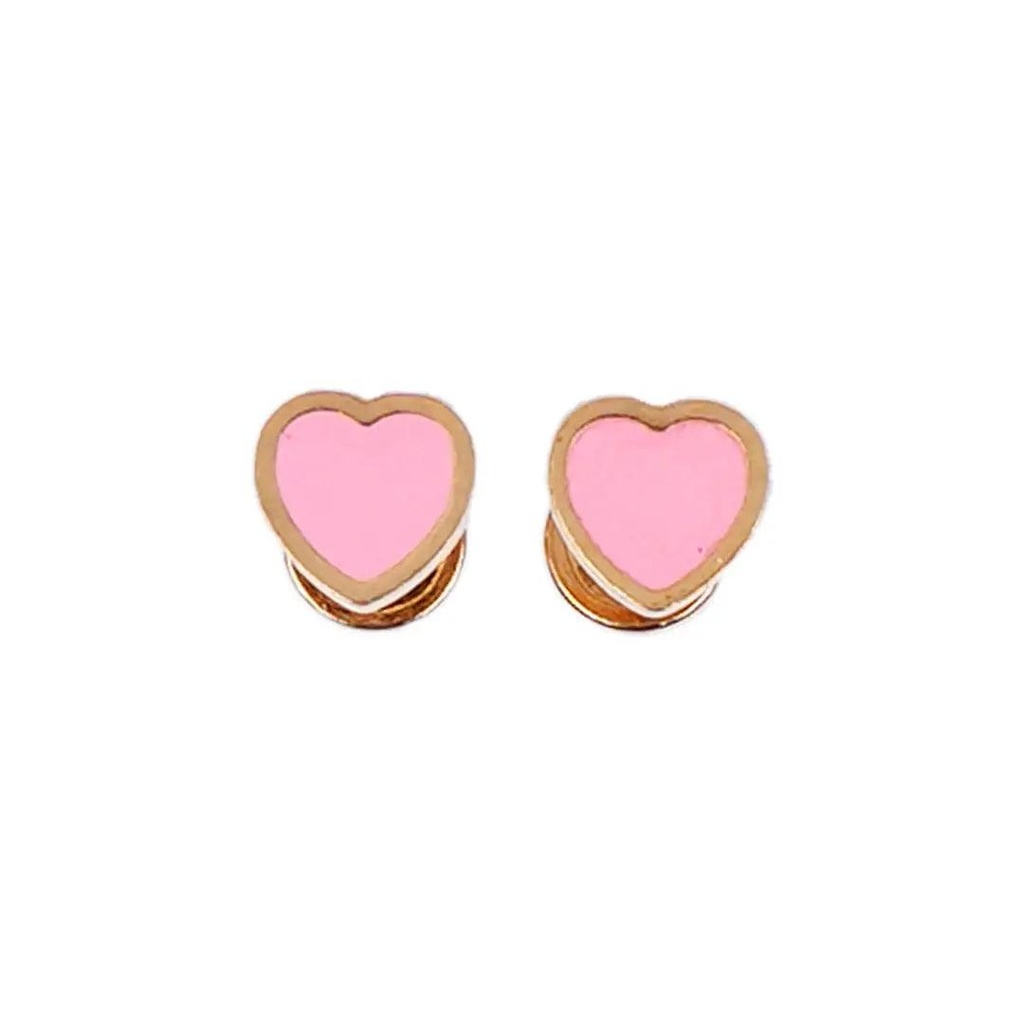 [1211591] Lustrous 18K Gold Plated Heart 4 (5Mm) 152