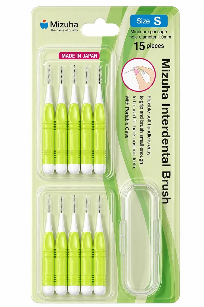 [2500551] Interdental Brush Mizuha 15 Pcs S