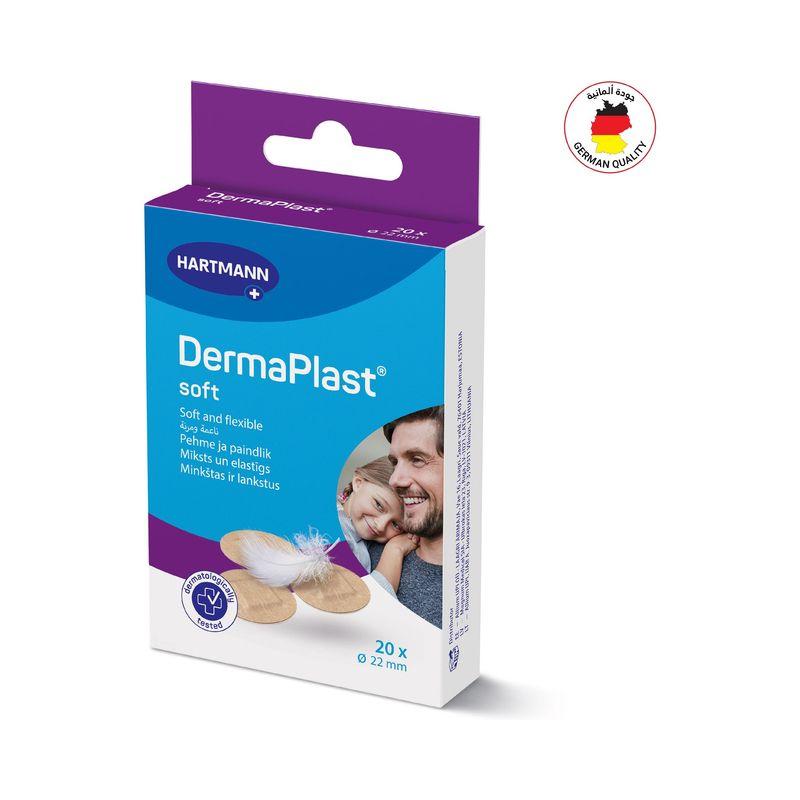 [2500629] Hartmann DermaPlast Soft Plaster 20 pcs