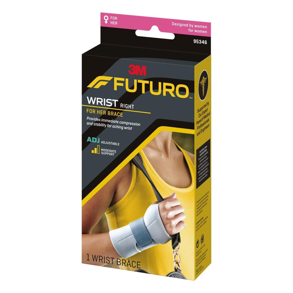 [1204749] Futuro For Her Wrist Support- Right Hand Adj.- 95346