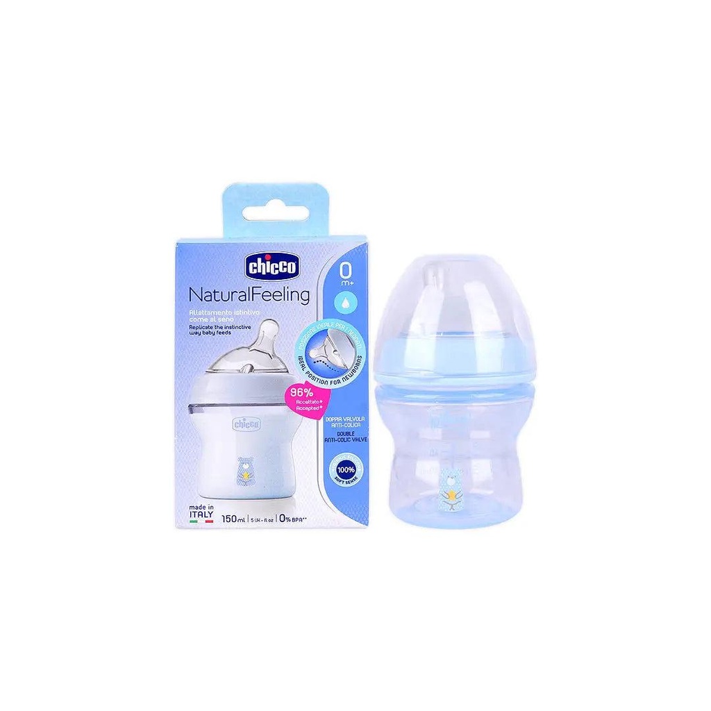 [1216704] CHICCO NATURALFEELING BOTTLE 0M+150ML COL chcn-000685
