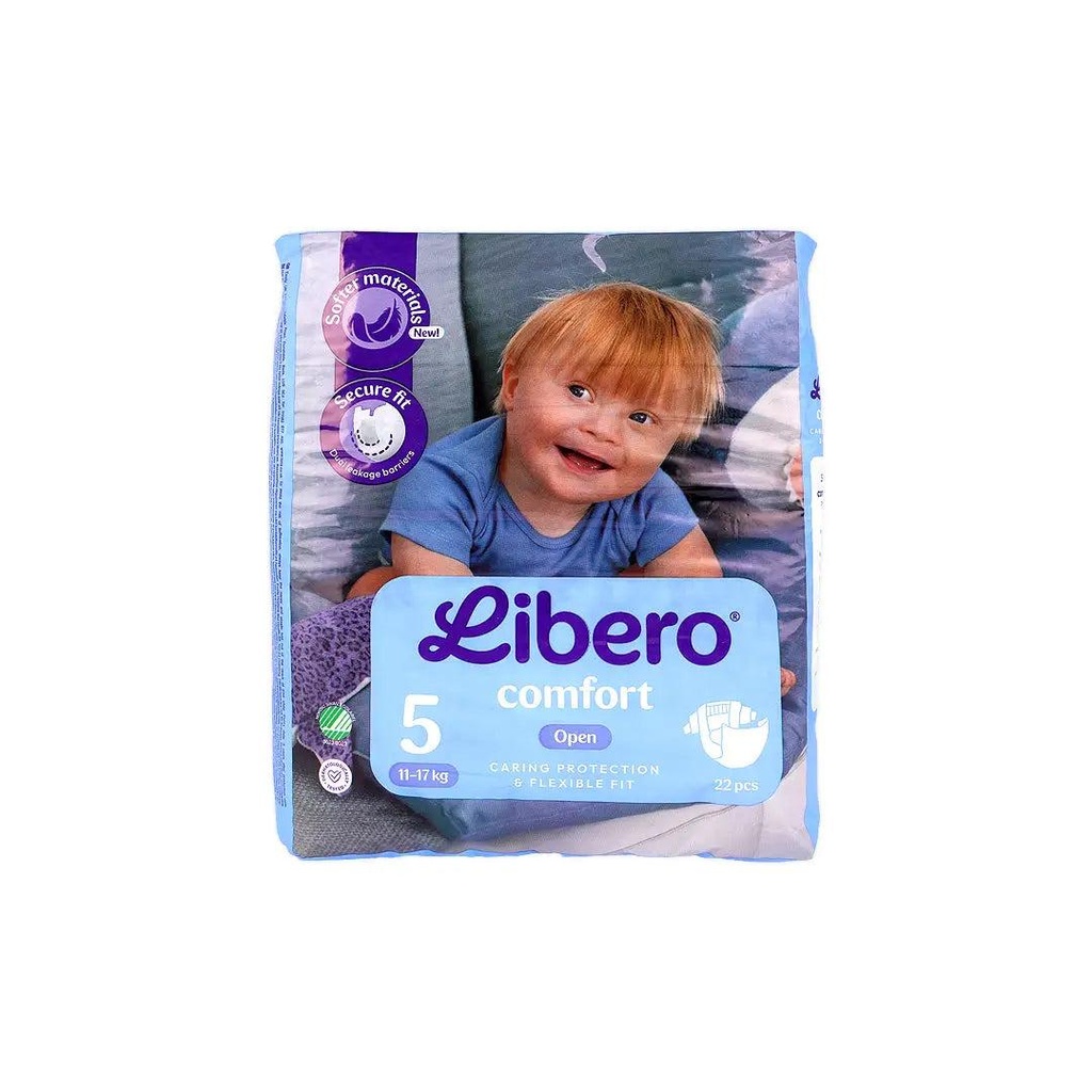 [1201683] libero comfort 5 / 11-17 kg 22 Pcs