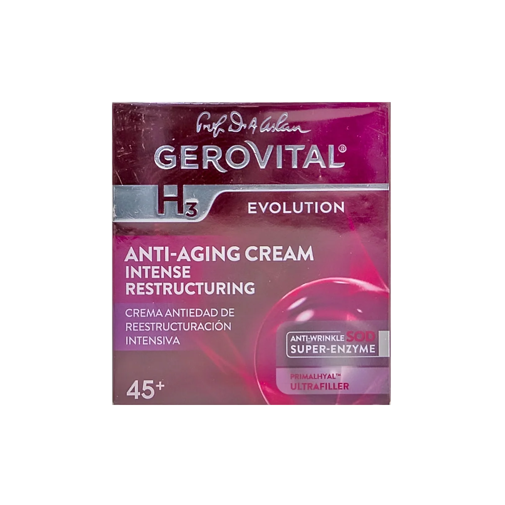 [1225492] جيروفيتال H3 كريم مضاد للتجاعيد ومرطب بعمق 50 مل