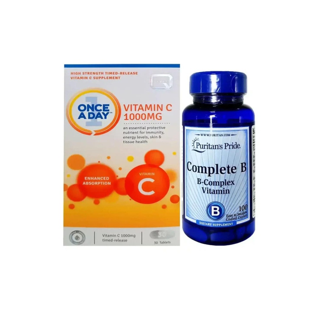 [1223694] package P.Pride B Complex + Quest Vitamin C
