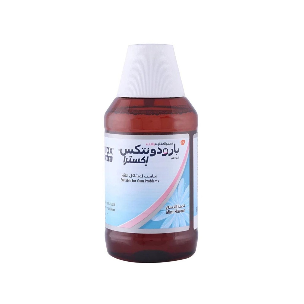 [1204518] بارودونتكس غسول للفم (AF) بنعناع زائد 300 مل GS355