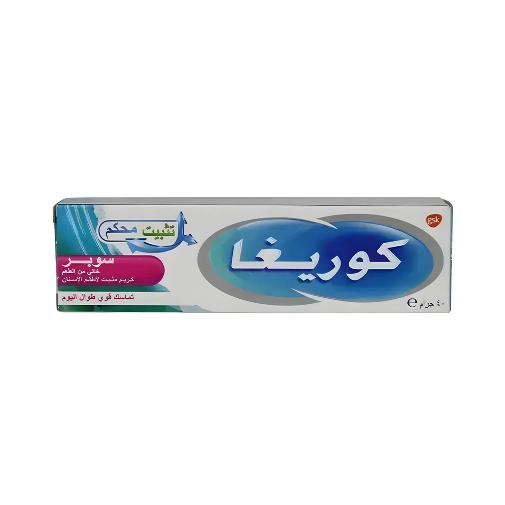 [102359] كوريغا سوبر كريم مثبت لأطقم الأسنان 40 جم