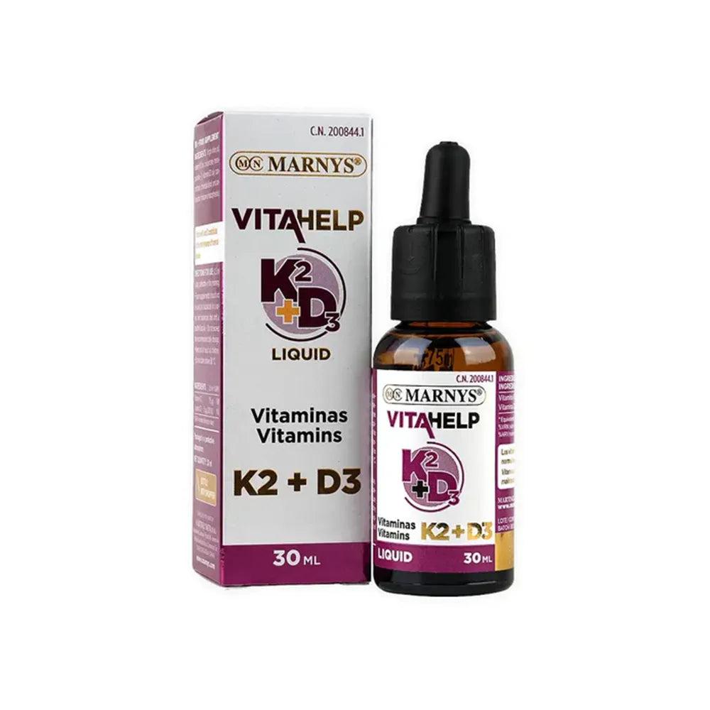 [2500158] Marnys Vitahelp K2 + D3 30 Ml