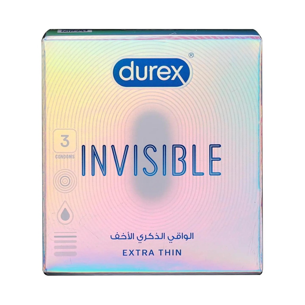 [1209648] ديوركس واقي ذكري انفزبل اكسترا ثين 3 قطعة