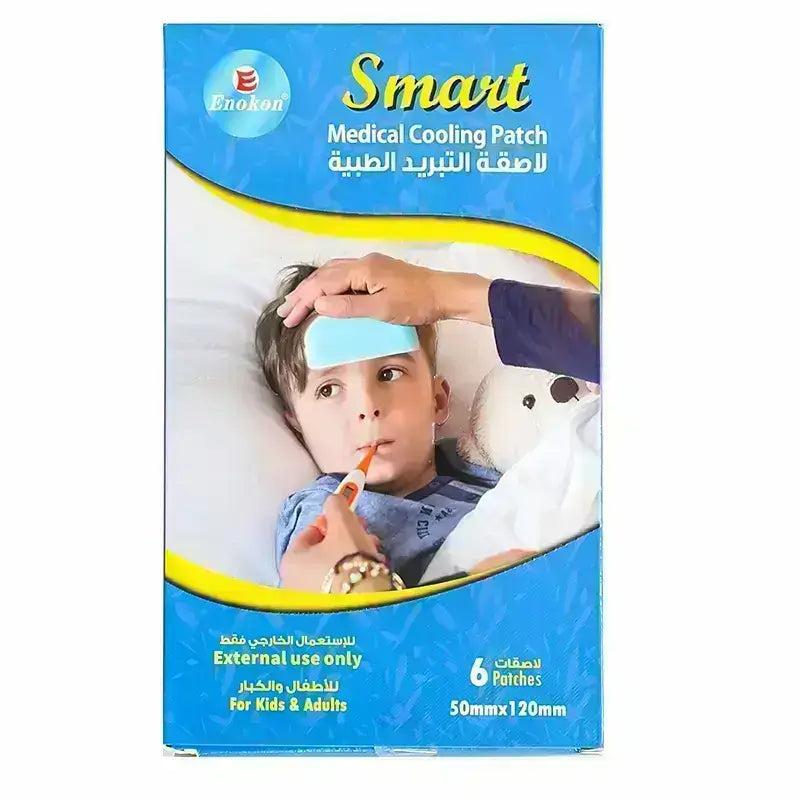 [1220406] سمارت لاصقة التبريد الطبية للأطفال والكبار 6 لاصقات