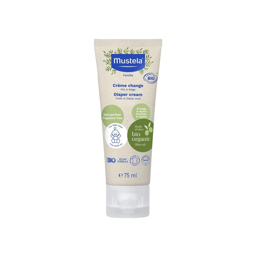 [1223914] موستيلا اورجانيك كريم للحفاض 75 مل